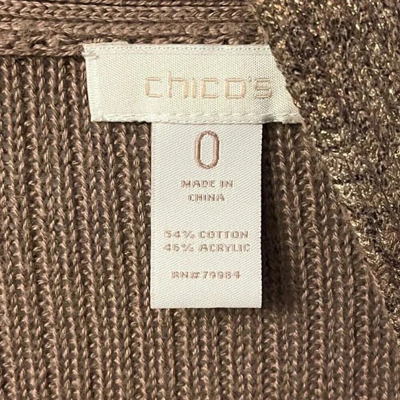 Women’s Chico’s Jacket Size 0 - Picture 3 of 7